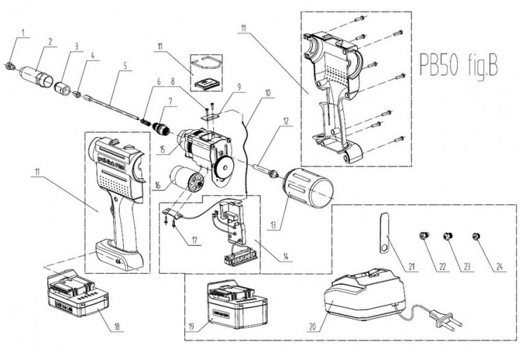 ЗАКЛЕПОЧНИК PULL-LINK PB64
