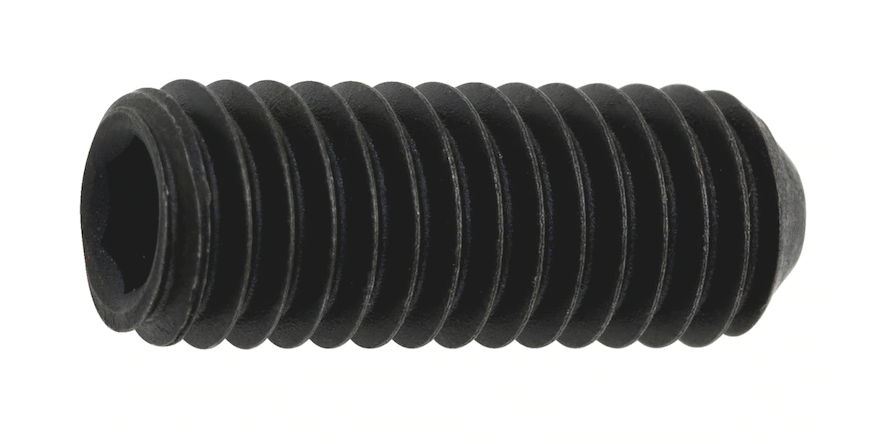 Винт М10 DIN 916 стальной 45 Н без покрытия