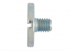 Винт М3 DIN 921 стальной 4.8 цинк