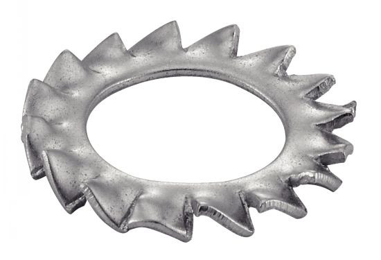 Шайба M4 DIN 6798 А нержавеющая сталь А2