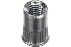 Заклепки резьбовые MESSER с насечкой М6 (сталь, уменьшенный борт, 50 шт)