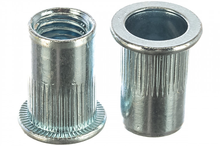 Заклепки резьбовые с насечками "ПРОФИ" ЗУБР М10 (сталь, стандартный борт, 150 шт)