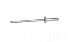 Заклепка вытяжная 3,2x8 нерж(А4)/нерж(А4) стандартный бортик