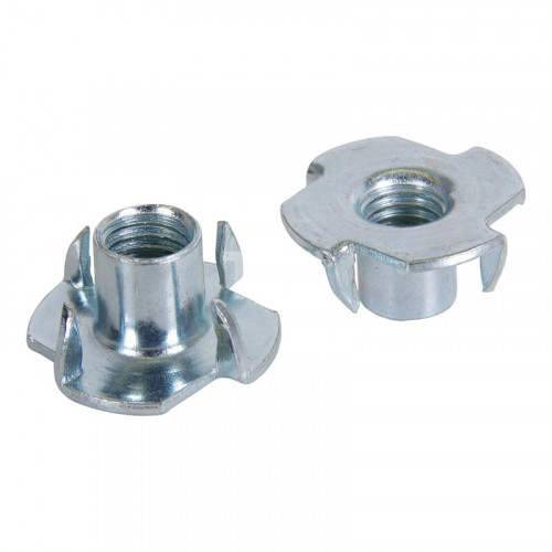 Гайка М4 DIN 1624 стальная цинк