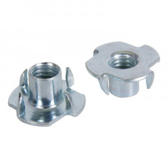 Гайка М4 DIN 1624 стальная цинк