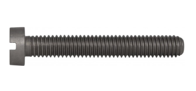 Винт М2.5 DIN 84 стальной 4.8 без покрытия