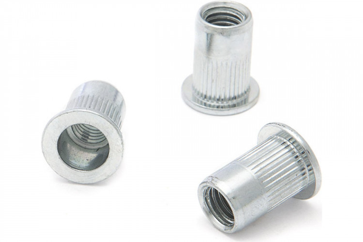 Заклепки резьбовые с насечками Дело Техники М4 (сталь, стандартный борт, 50 шт)