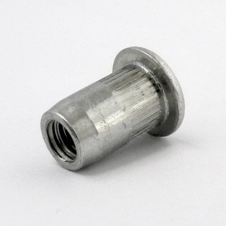 Заклепка алюминиевая резьбовая стандартный бортик М12