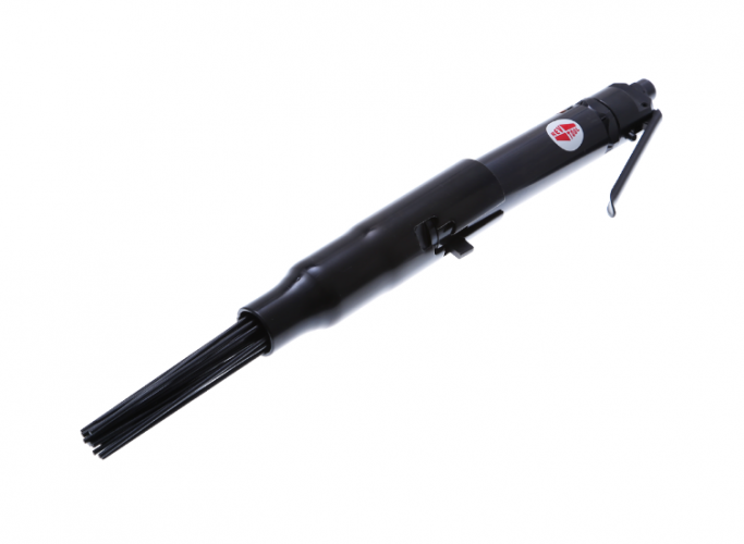 Зубильный молоток - трамбовка - скаллер игольчатый пневматический REVTOOL 41486 в кейсе