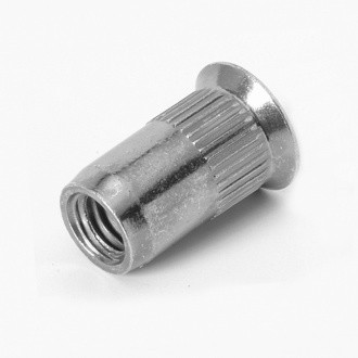 Заклепка резьбовая алюминиевая потайной бортик М5