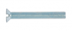 Винт М16 DIN 963 стальной 4.8 цинк