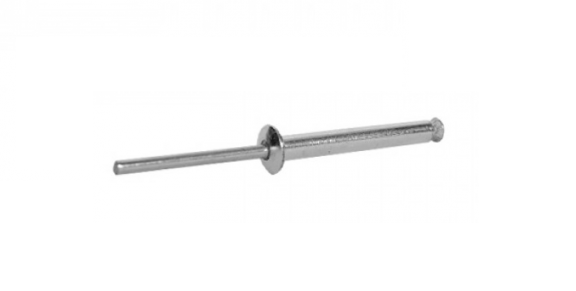 Заклепка лепестковая 3,2x8 Ал/сталь стандартный бортик