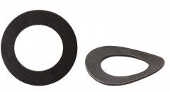 Шайба М10 DIN 137 A пружинная сталь без покрытия