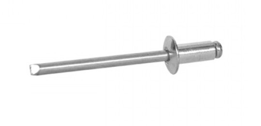 Заклепка вытяжная 6,4x22 Алюминий/сталь стандартный бортик