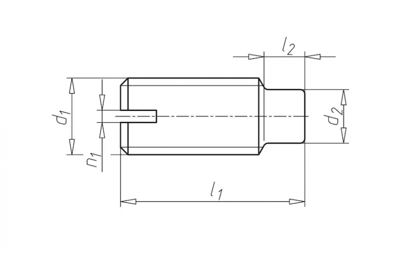 Винт М12 DIN 417 стальной 4.8 без покрытия