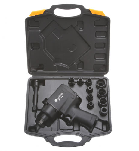 Гайковерт ударный пневматический REVTOOL 31112 в кейсе