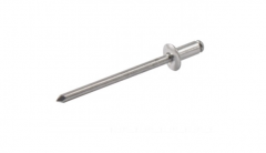 Заклепка вытяжная 4,8x20 Алюм/Алюм стандартный бортик