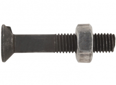 Болт М16 DIN 604 стальной 4.6 без покрытия