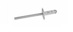 Заклепка многозажимная 3,2x9,5 Ал/сталь широкий бортик