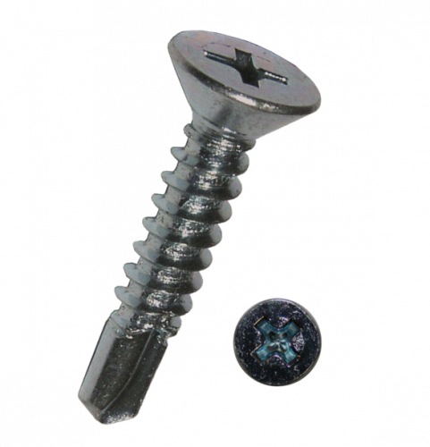 Саморез 2.9 DIN 7504 О (Р) стальной цинк