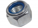 Гайка М24 DIN 985 стальная 6 цинк