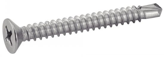 Саморез 4.8 DIN 7504 О (Р) нержавеющая сталь А2