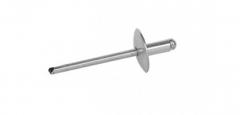 Заклепка вытяжная 4,8x25 Алюминий/сталь экстра широкий бортик