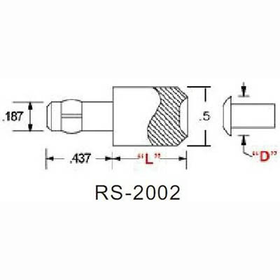 Оправка RS2002-5 19,05 (3/4”) для пресс-заклепочника AIRPRO