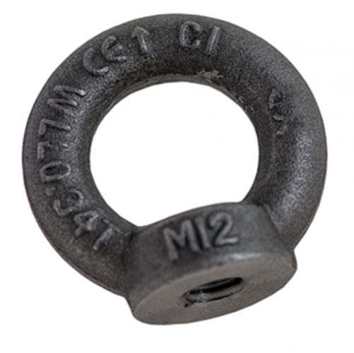 Гайка М10 DIN 582 стальная С15 без покрытия