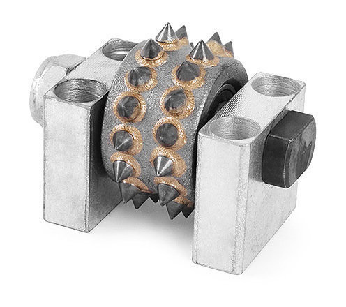 Ролик с твердосплавными напайками для базы бучардирования MESSER