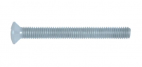 Винт М6 DIN 966 стальной 4.8 цинк