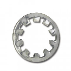 Шайба M4 DIN 6797 I стальная цинк