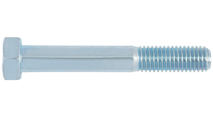 Болт М8 DIN 931 стальной 8.8 цинк