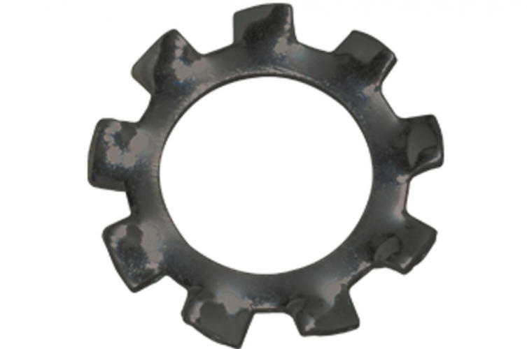 Шайба M12 DIN 6797 А стальная без покрытия