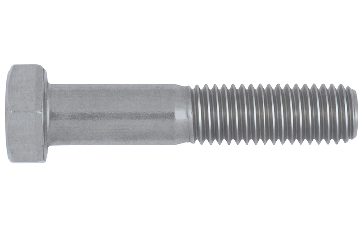 Болт М10 DIN 931 нержавеющая сталь A2