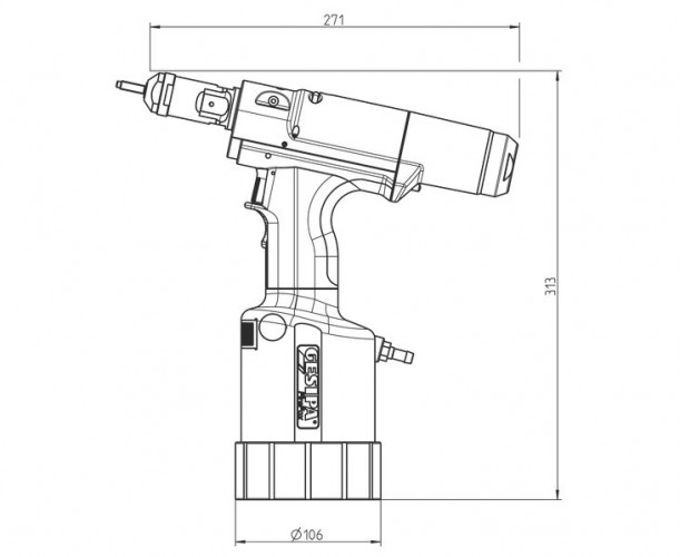 ЗАКЛЕПОЧНИК GESIPA FIREFOX 2