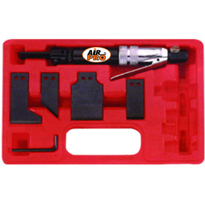 Шабер-скребок пневматический с комплектом ножей AIRPRO SA8700K в кейсе